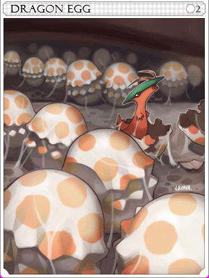 Dragon Egg Card